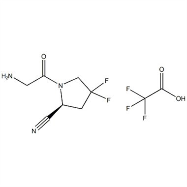 (S)-1-(2-Aminoasetil)-4,4-diftoropirrolidin-2-karbonitril Trifloroatsetat CAS raqami:1448440-40-1